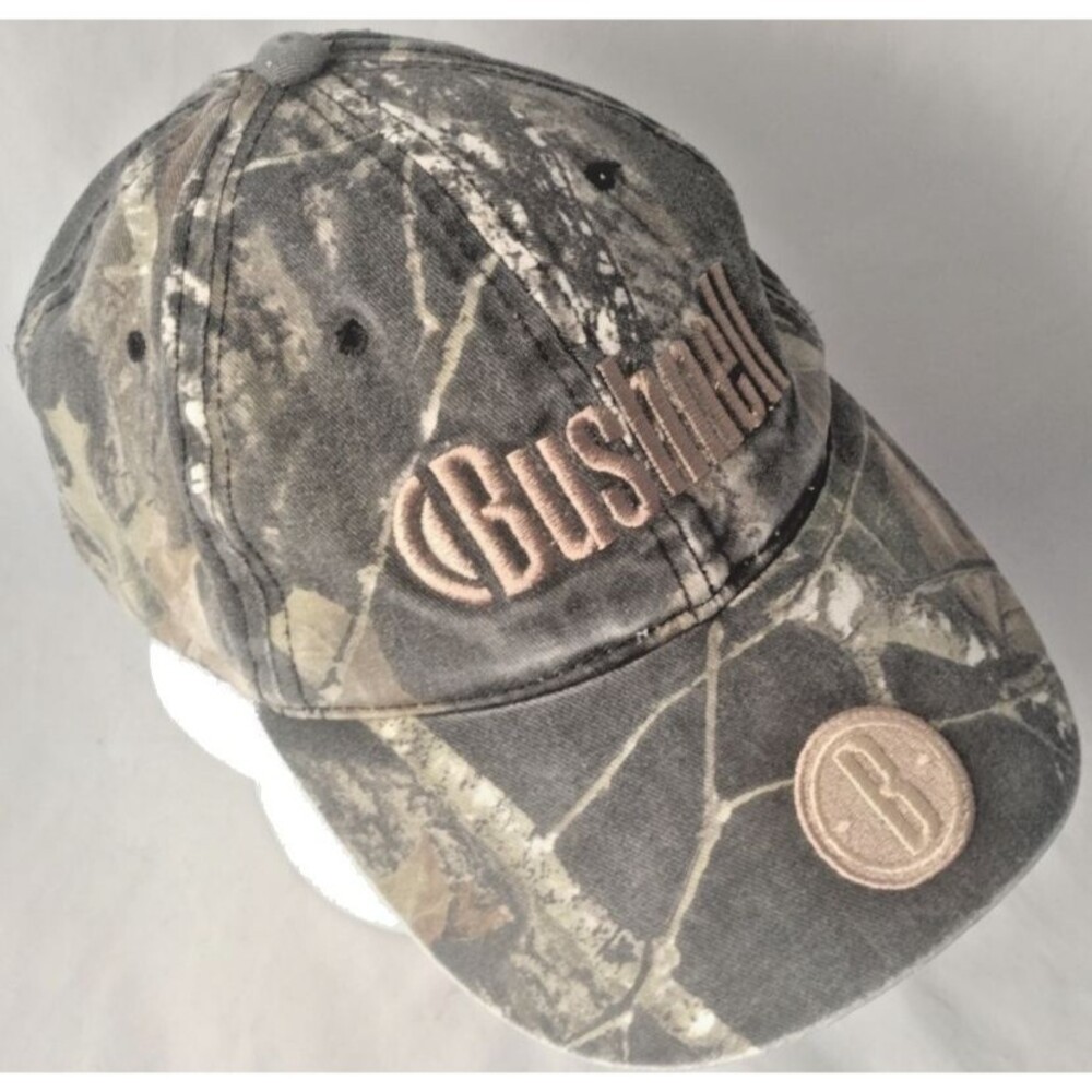 Bushnell Hunting Realtree Camouflage Adjustable Strapback Hat/Cap-NICE!